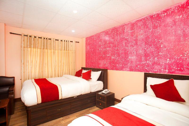 Oyo 372 Hotel Happy Inn Катманду Экстерьер фото